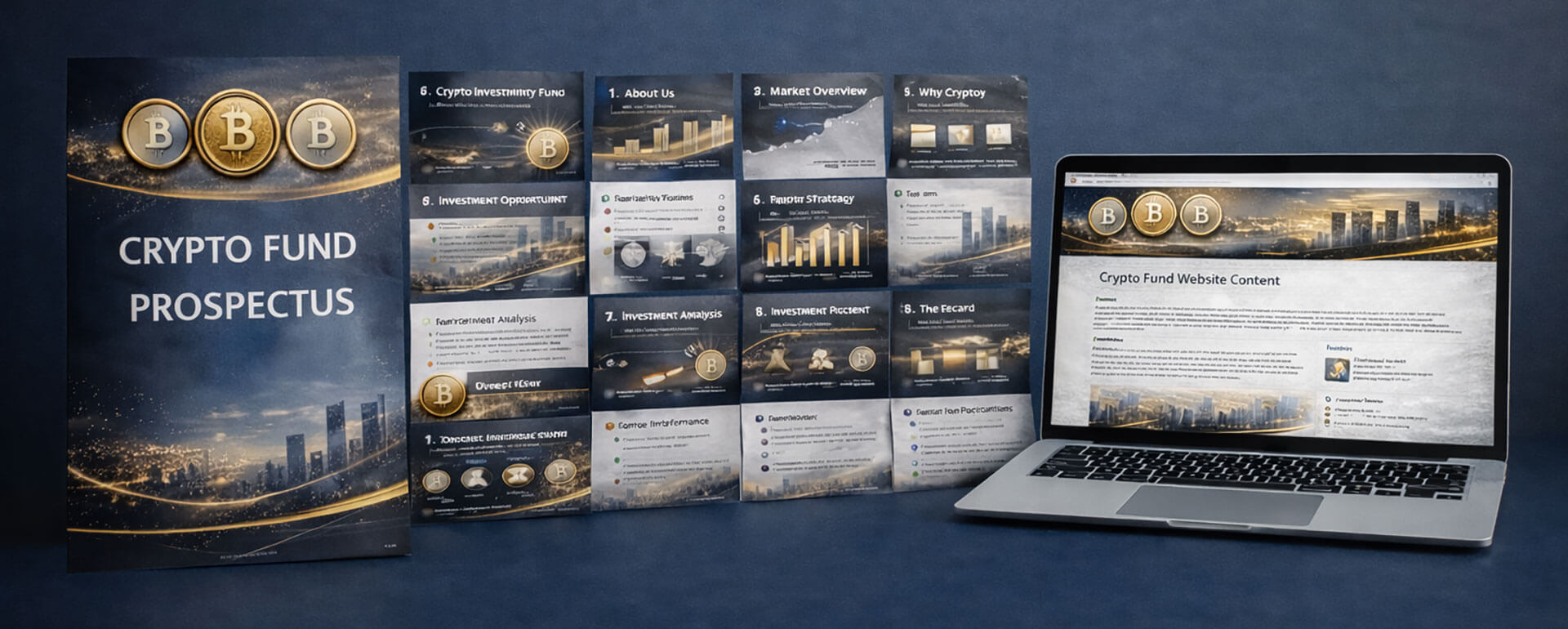 Prospectus deck and website